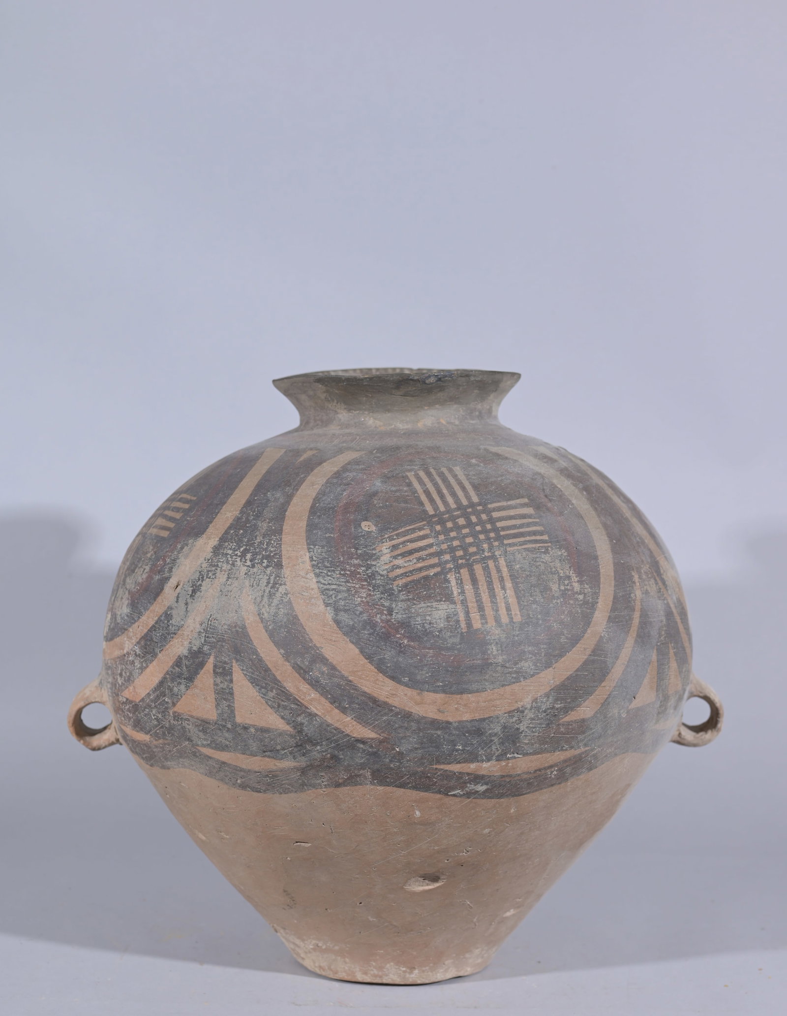 Large Chinese Neolithic Painted Pottery Jar (1 of 10)