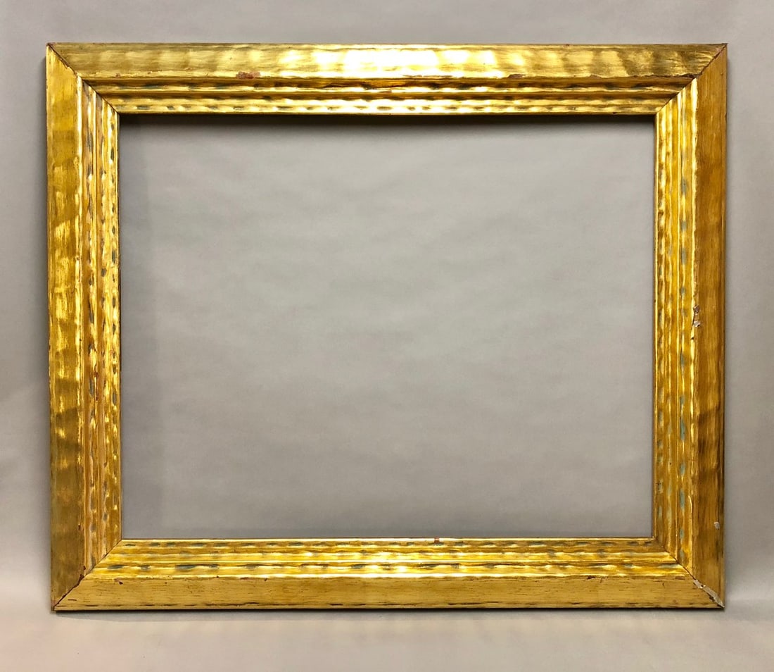 Late 19th - Early 20th C Carved Gilt Wood Frame: Late 19th - Early 20th Century Carved Gilt Wood Frame. Rabbet Size: 24 x 30 in. Overall Framed Size: 31 x 37 in.