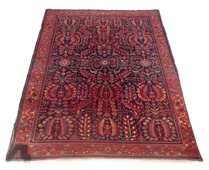 Antique Mahala Persian Rug - 10'8" x 8' (1 of 3)