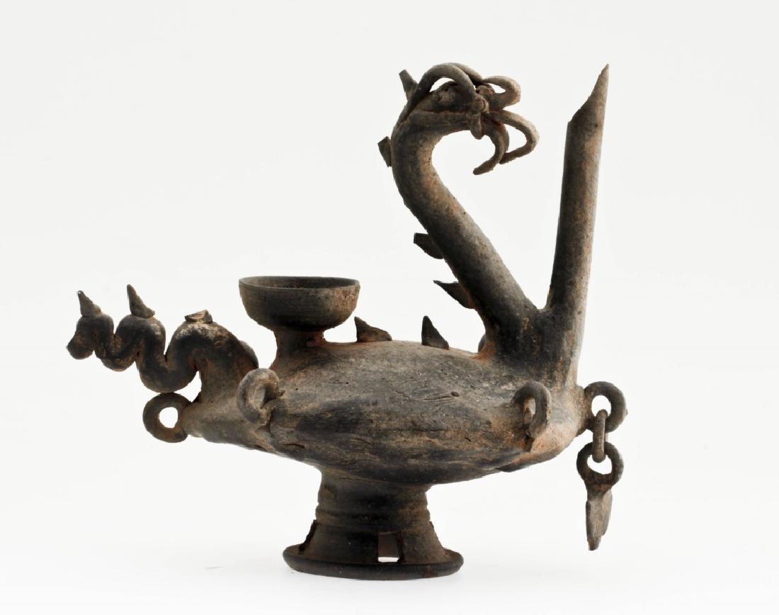 An Excavated Likely Korean Earthenware Vessel of Silla. (1 of 12)