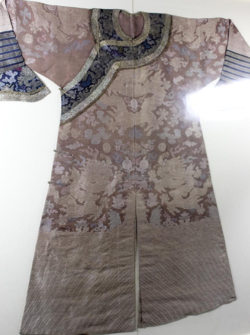 A Rare Magnificent Chinese Dragon Robe. (1 of 14)