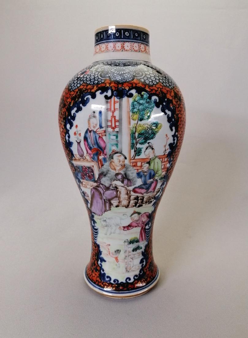 NICE CHINESE QING DYNASTY QIAN LONG FAMILLE ROSE E (1 of 12)
