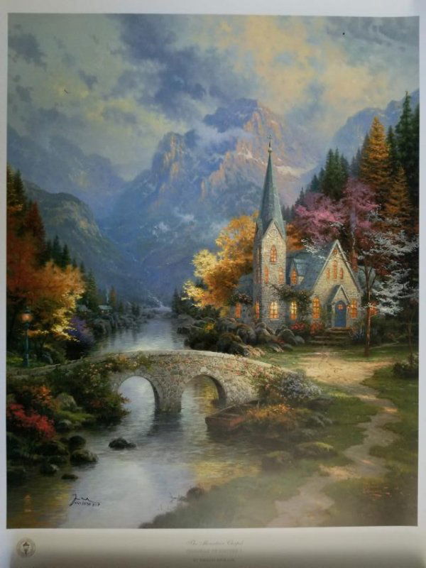 Thomas Kinkade Fine Art Print (1 of 6)
