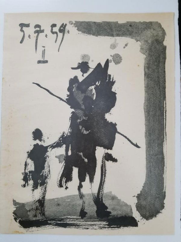 Pablo Picasso Vintage Print (1 of 1)