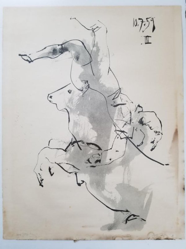 Pablo Picasso Vintage Print (1 of 1)