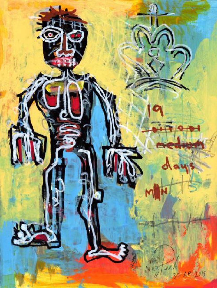 Original Nez Peek Outsider Art Dada Expressionist (1 of 1)