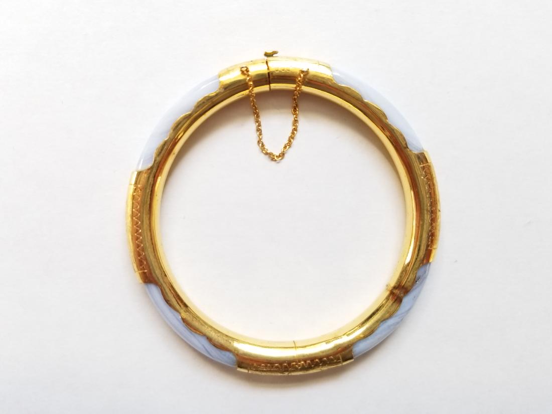Jade Gems Bangle Bracelet (1 of 2)