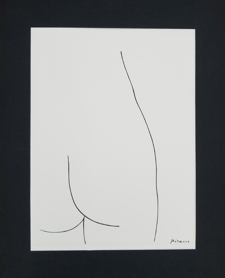 Pablo Picasso (1881-1973) Fragment de corps de femme. (1 of 3)