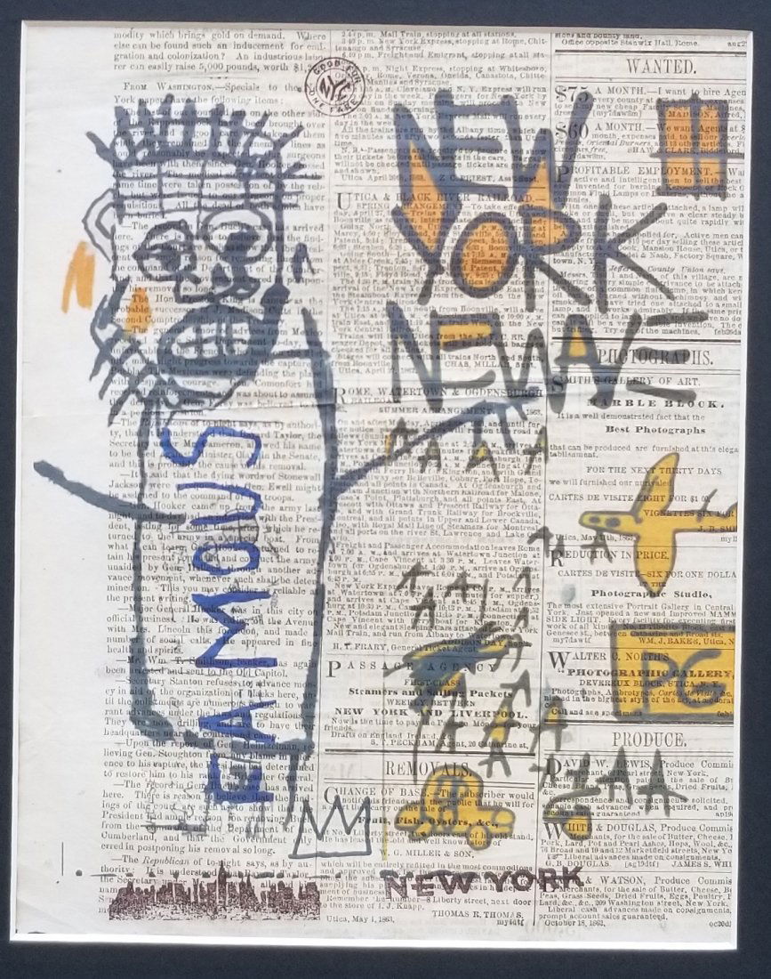 NEW YORK ARTWORK PRINT (1 of 5)