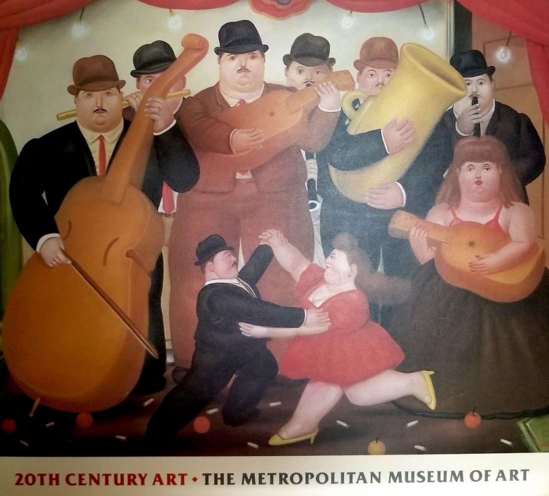 The Metropolitan Museum of Art. Botero Print (1 of 3)