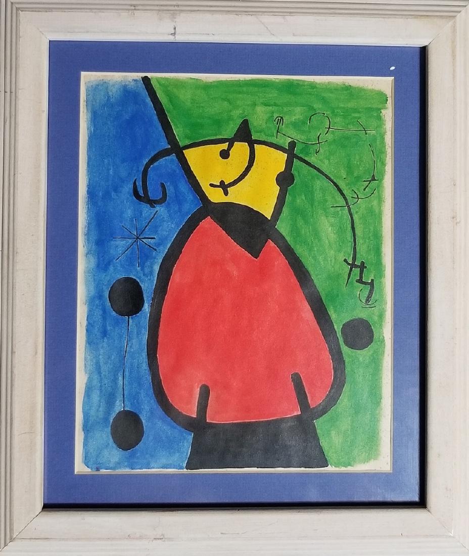 Joan Miro Painting Signed (1 of 3)
