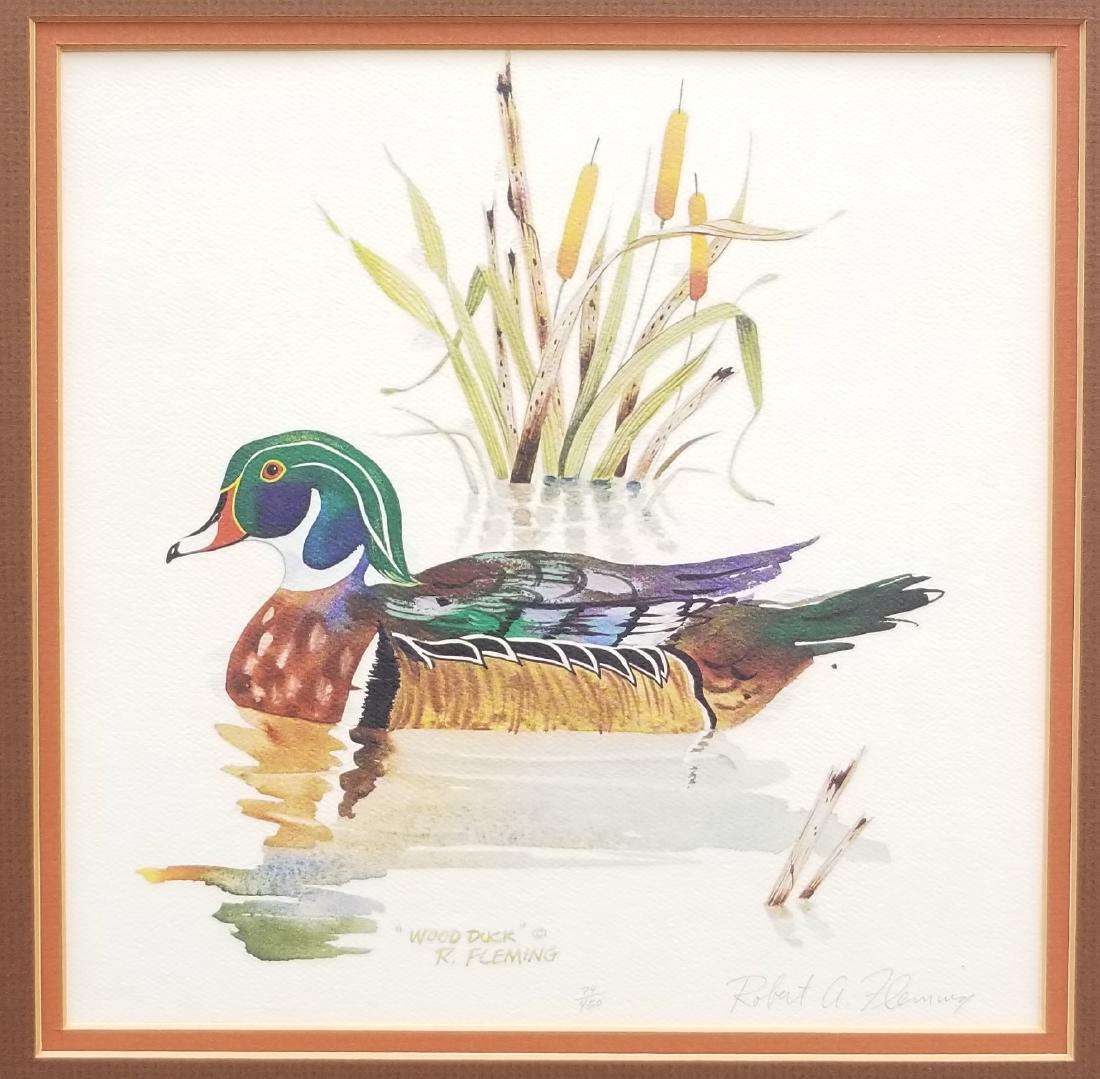 Robert Fleming Hand Signed And Numbered (1 of 4)