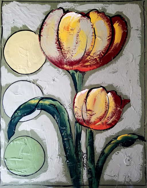 Original Acrylic Painting Signed