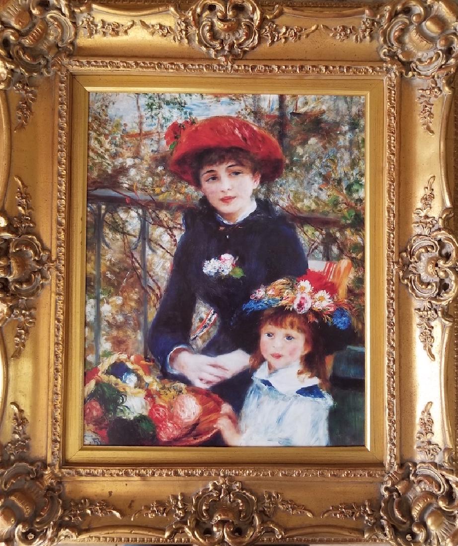 Renoir (1841-1919) Two Sisters. Print (1 of 3)
