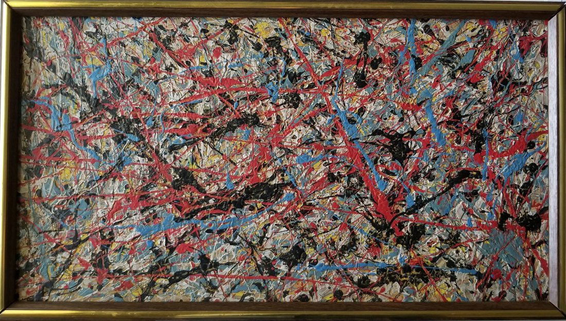 Jackson Pollock Abstract Painting (1 of 2)