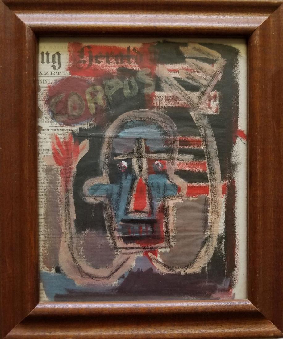 Jean-Michel Basquiat Painting on Paper: JMB Jean-Michel Basquiat (December 22, 1960. August 12, 1988) was an American artist of Haitian and Puerto Rican descent. Basquiat first achieved fame as part of SAMO, an informal graffiti duo who wro