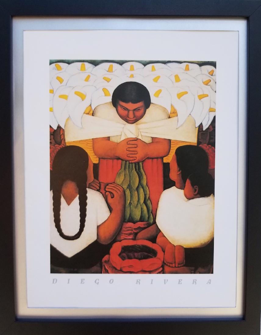 Diego Rivera Spanish Artist Print: Diego Rivera Spanish Artist Print 9.5 x 12 inches