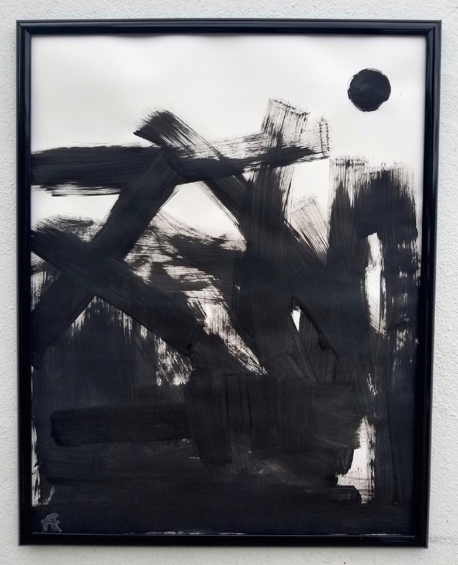 Original Abstract Expressionist Painting  Signed (1 of 5)