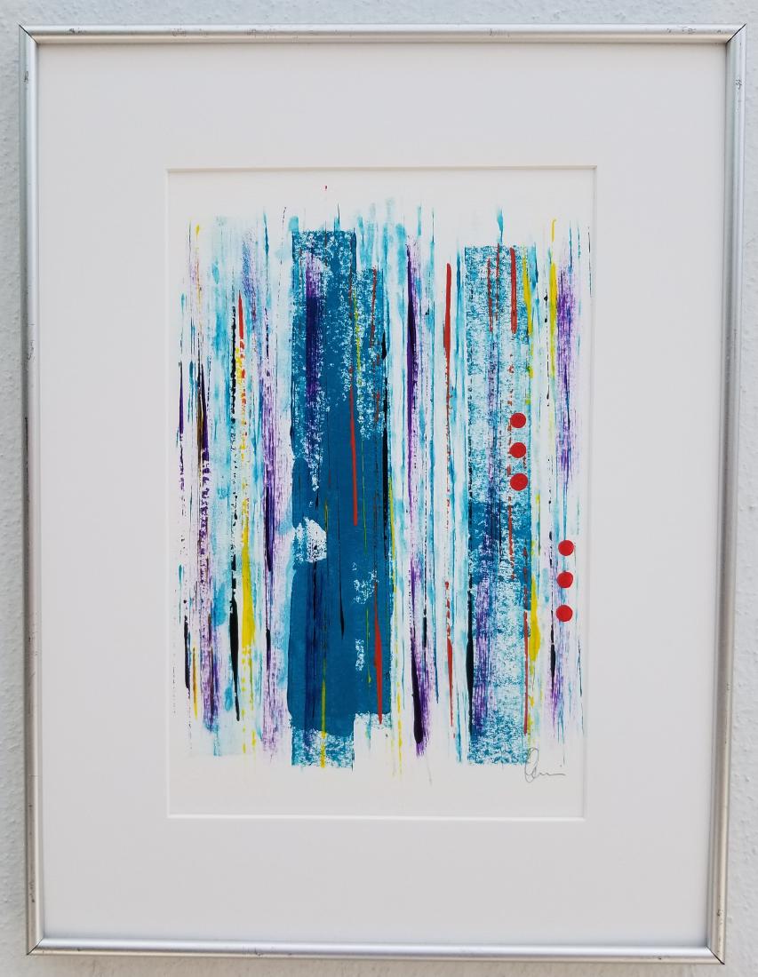 Original Modern Abstract Painting Signed (1 of 8)