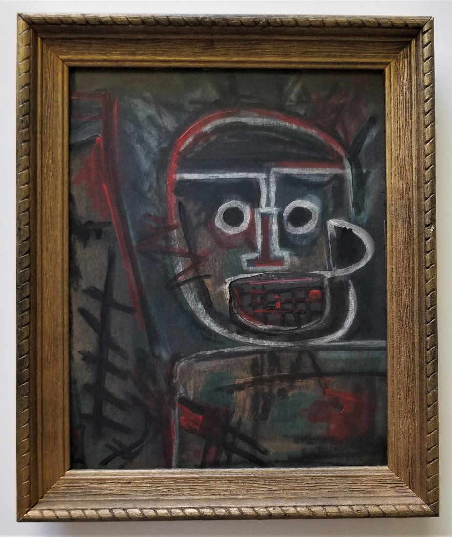 1984 New York Abstract Expresionism Painting (1 of 2)