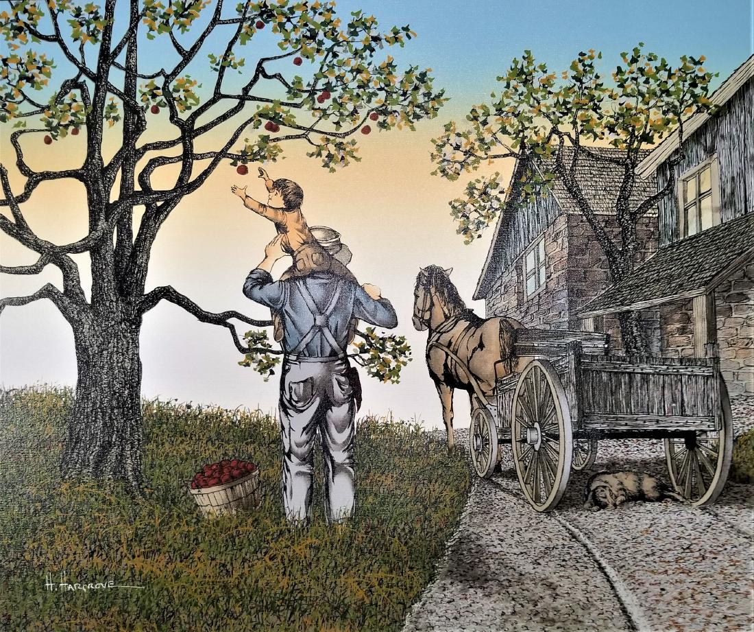 Original Oil Painting By H. Hargrove (1 of 5)