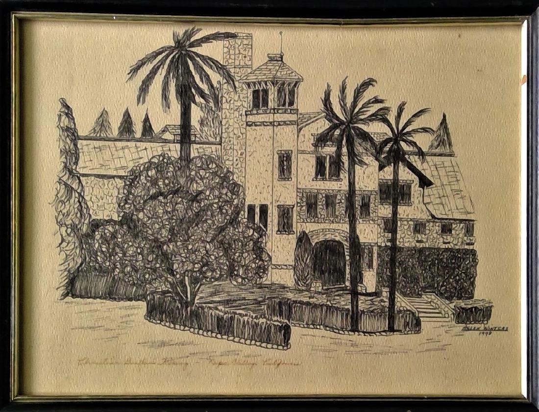 Helen Winters Drawing on Paper 1978. (1 of 1)