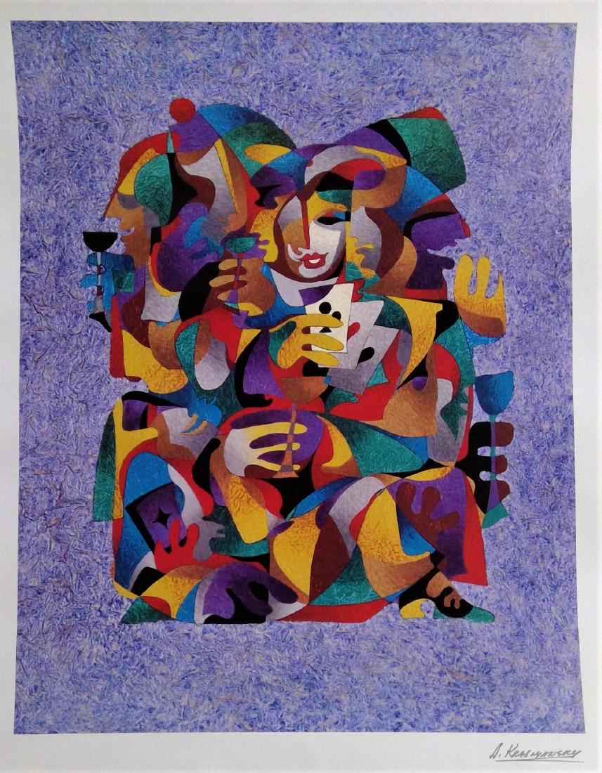 Anatole Krasnyansky Serigraph on Paper (1 of 1)