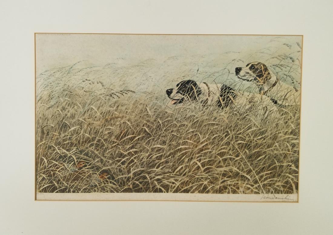 Leon Danchin Original Etching Signed (1 of 5)