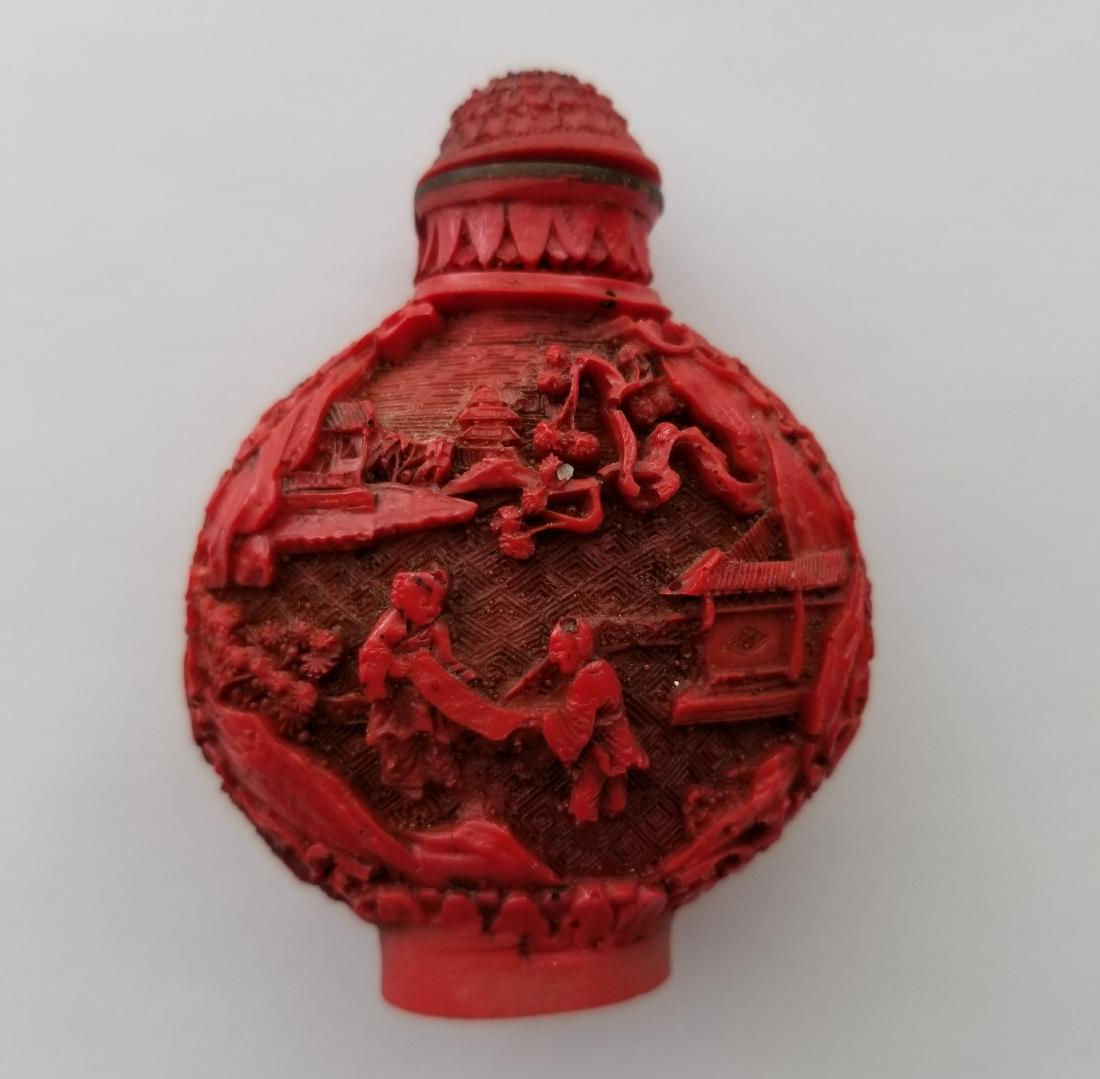 Chinese hand carved piece (1 of 4)