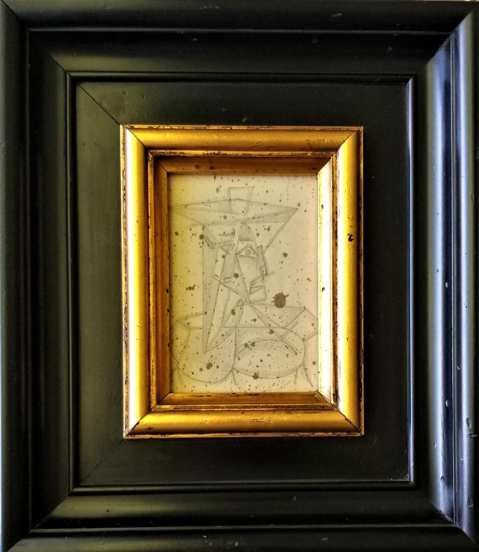 Vintage Drawing On Paper Signed PICASSO (1 of 6)