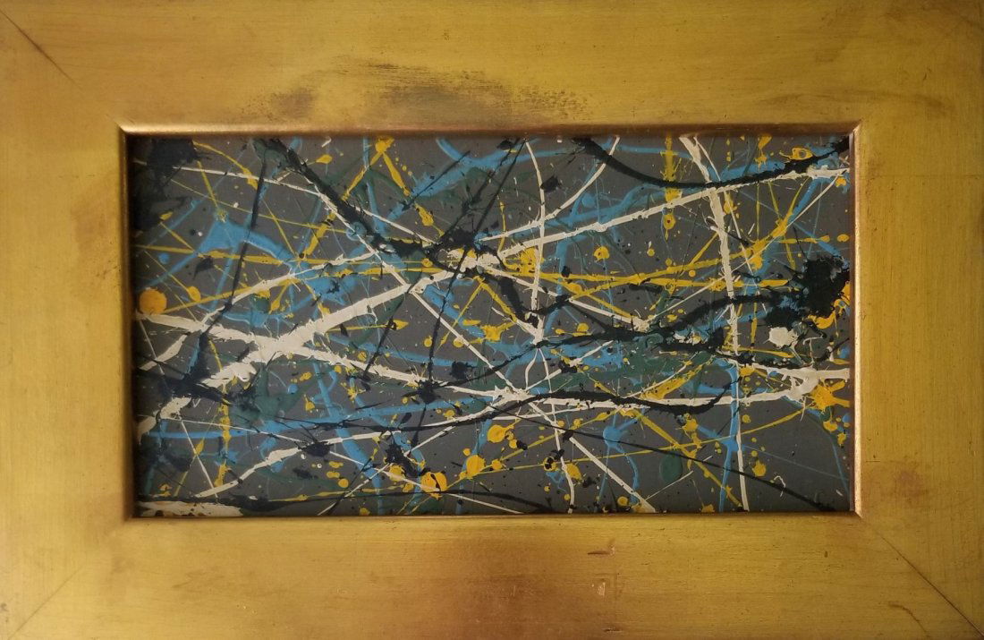 Jackson Pollock Painting. (1 of 6)