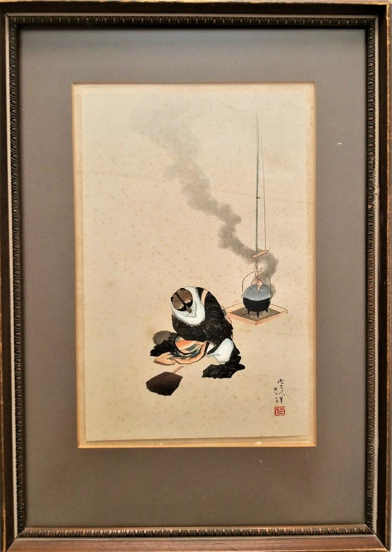 Original Vintage Chinese Art Signed (1 of 5)