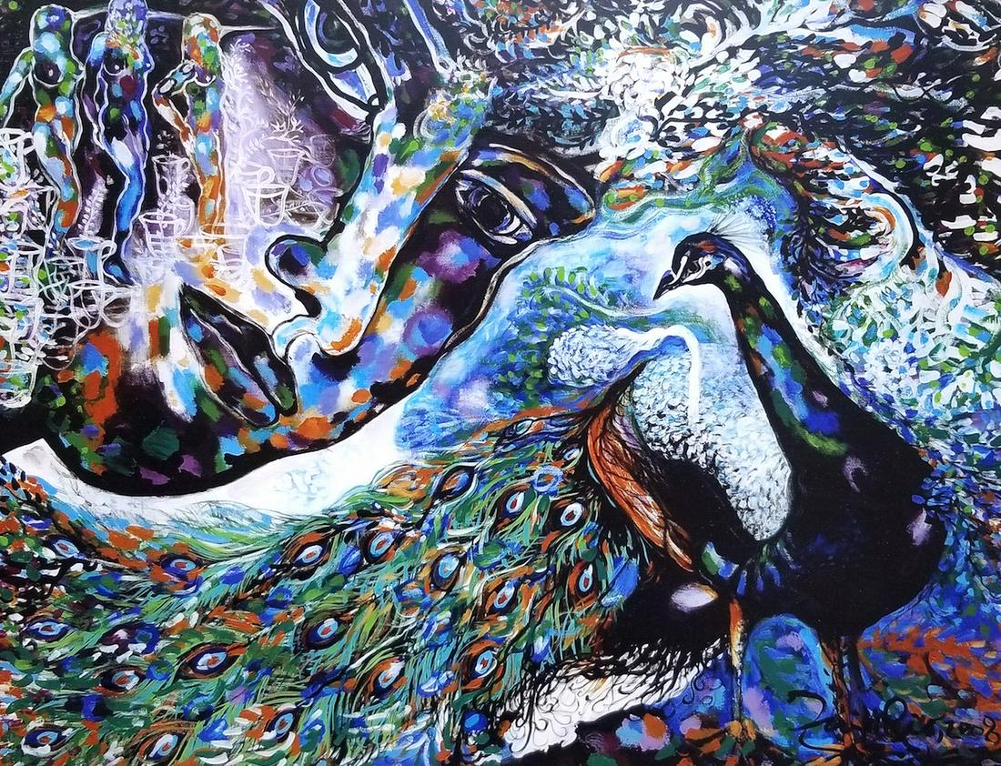 Fineart Zaida del Rio (1954 - ): Fineart Print by Zaida del Rio (1954 - )High Quality Printing. Painter, drawer, illustrator, engraver, ceramic decorator, mural painter and poet. Born in Guadalupe, Las Villas, Cuba, on June 3, 1954. 