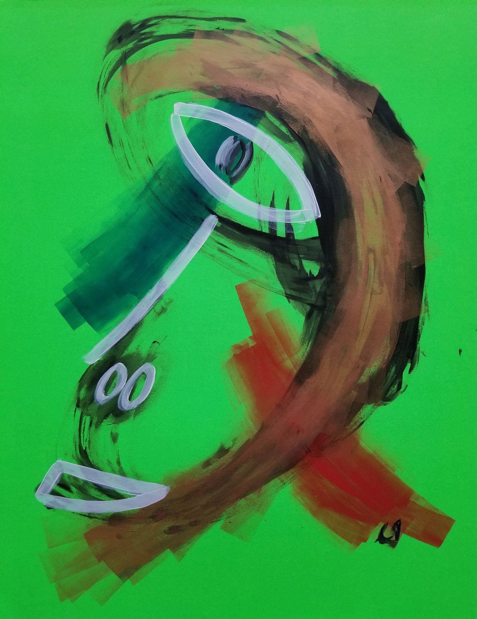 Original Modern  Acrylic Painting (1 of 2)