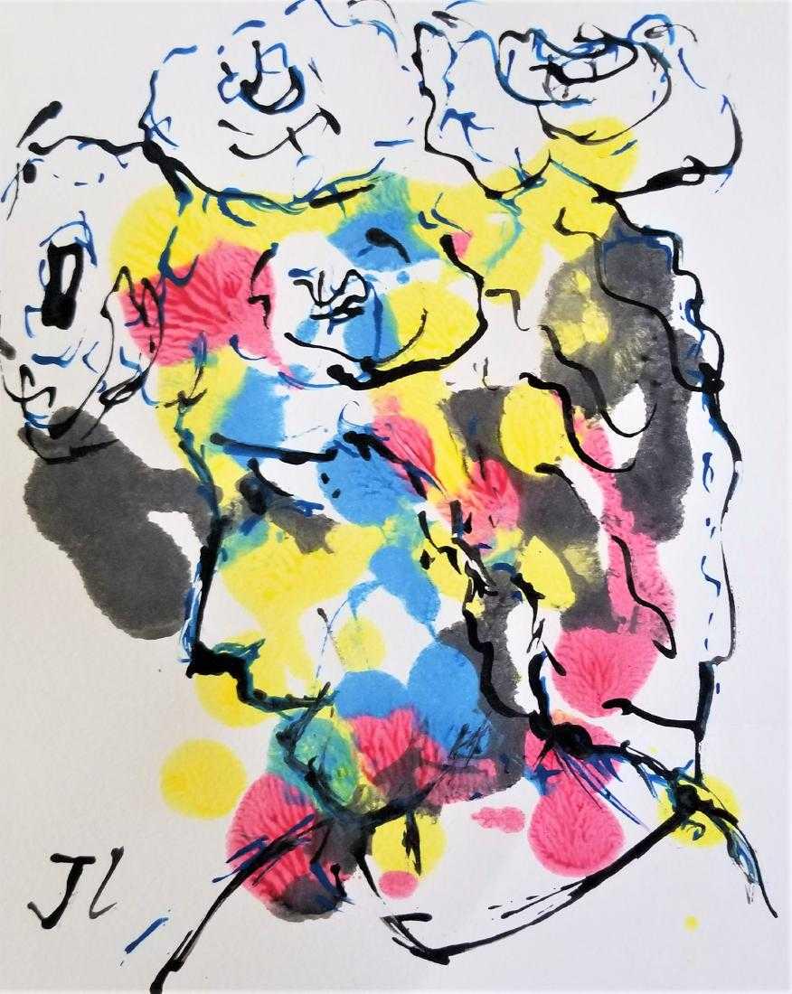 Original Abstract Painting Signed (1 of 1)