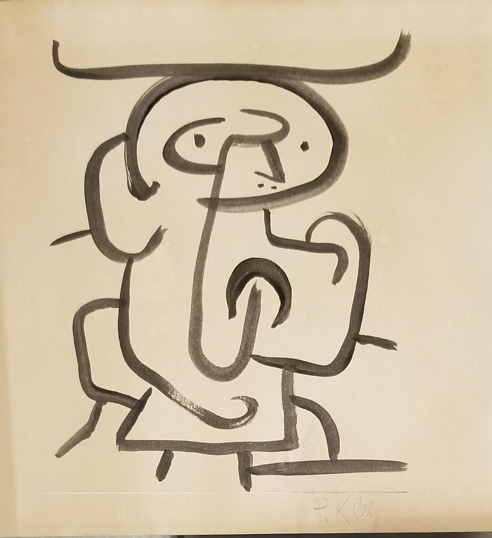 P. Klee Vintage Signed Painting (1 of 3)