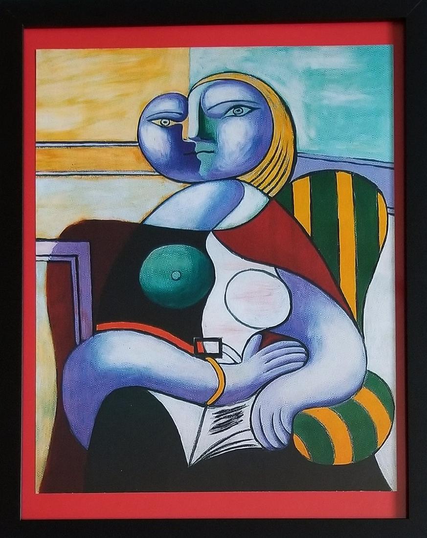 PICASSO Art-Print Spain: PICASSO Art-Print Spain. Picasso Gallery. Size : 9 x 12 inches