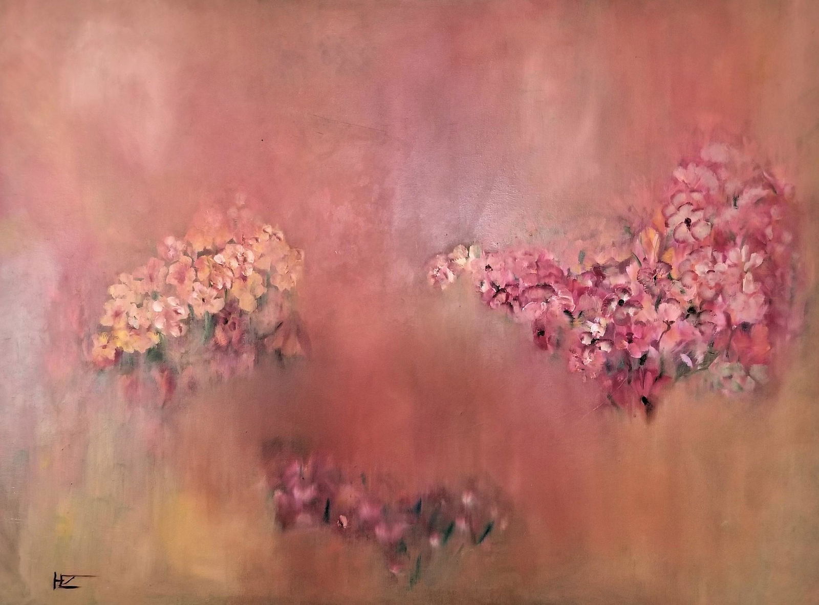 Original Abstract Painitng Signed By the Artist (1 of 3)