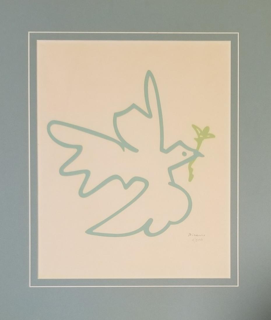 Vintage PICASSO Serigraph numered 4/500 (1 of 4)