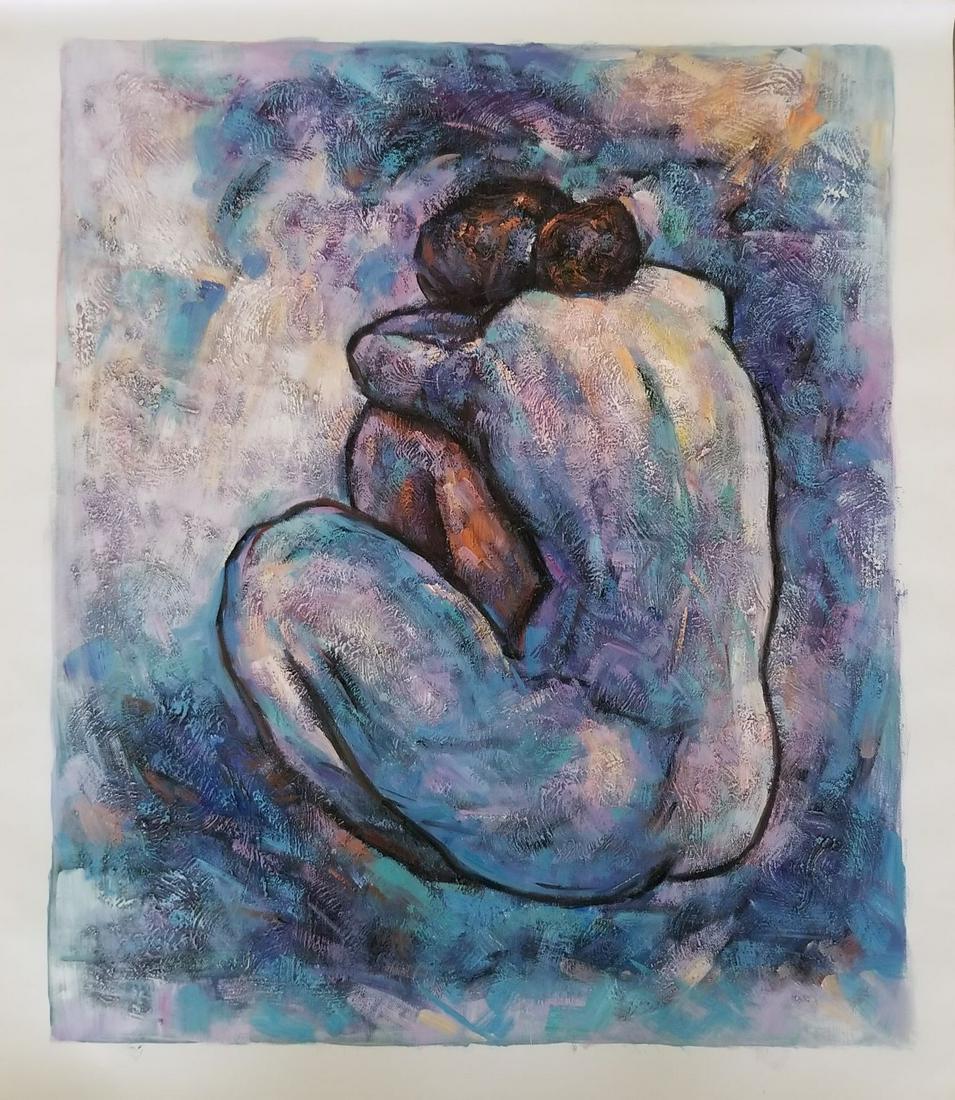 P.Picasso Oil Painting on Canvas (1 of 3)