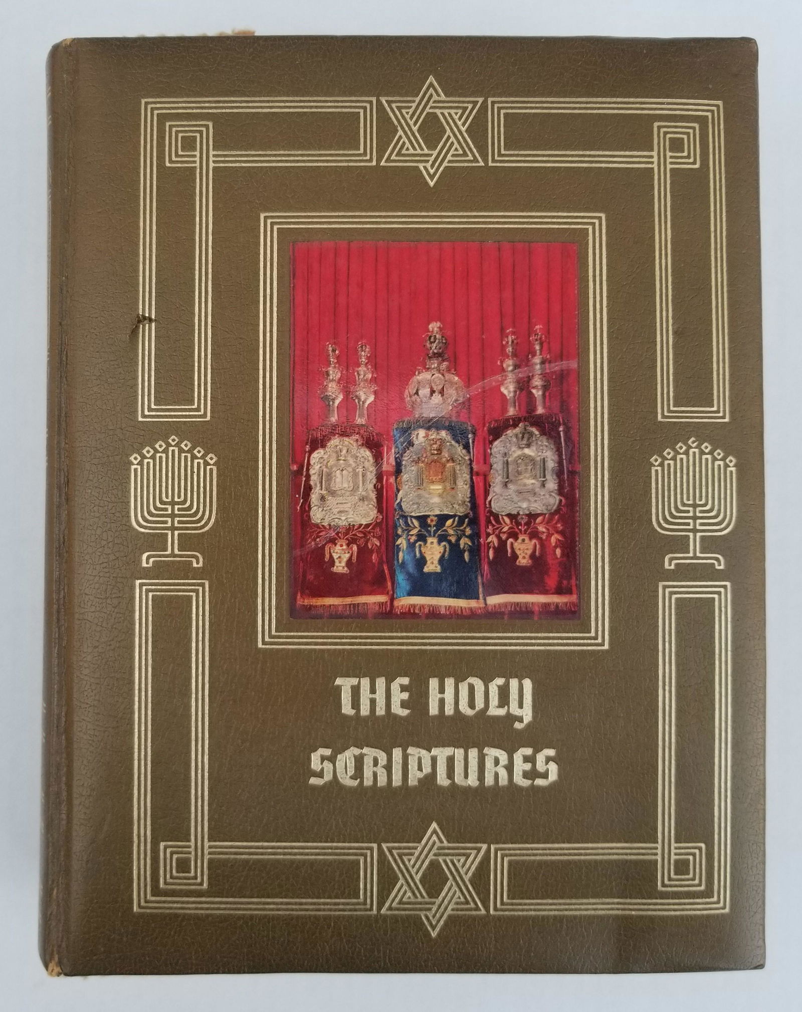 Vintage The Holy Scriptures Book (1 of 6)