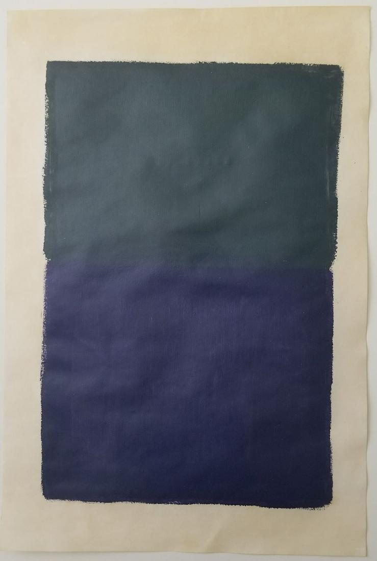 Mark Rothko Expressionist Abstract Painting (1 of 3)