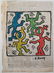 Keith Haring Painting Signed
