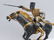 Iron statue on onyx, made in italy, limited edition - 2