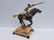 Iron statue on onyx, made in italy, limited edition - 5