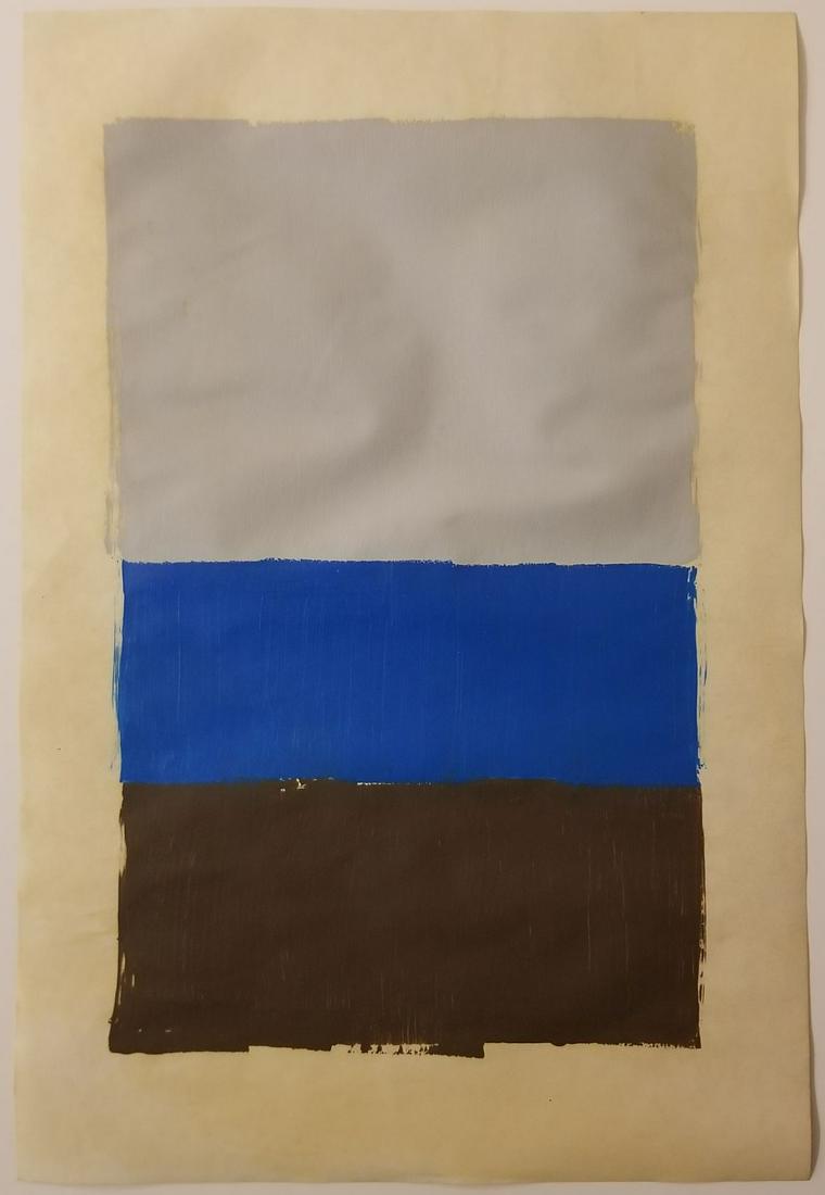 Mark Rothko Expressionist Abstract Painting (1 of 3)