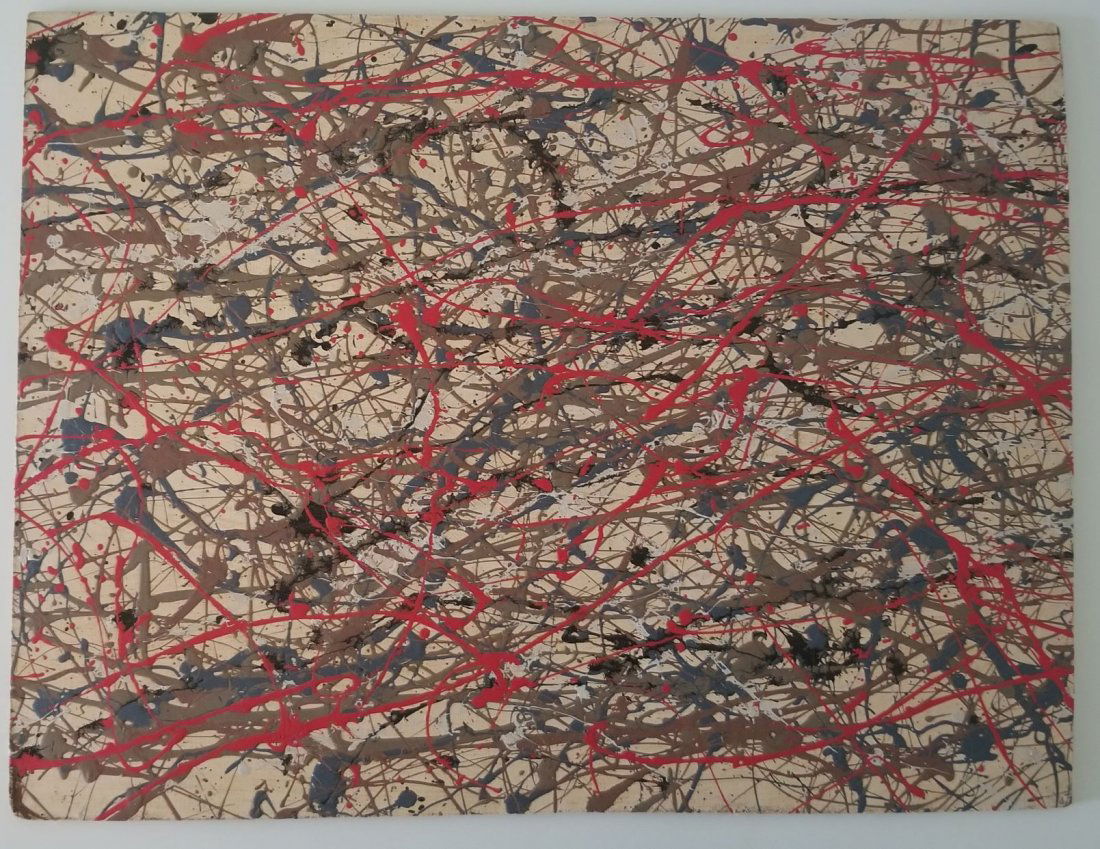 Jackson Pollock Abstract Painting (1 of 6)