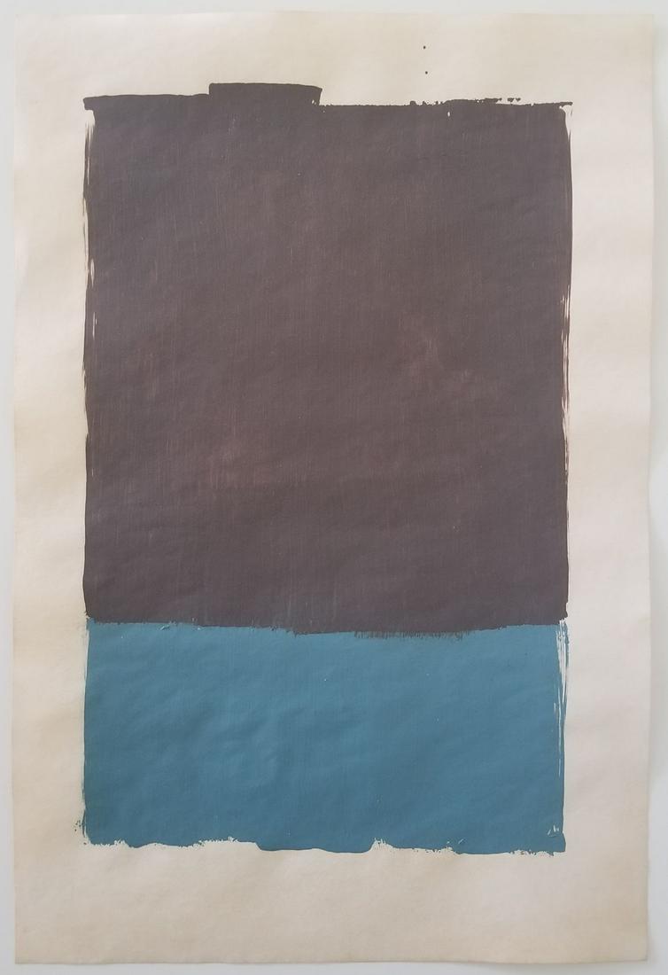 Mark Rothko Expressionist Abstract Painting (1 of 3)