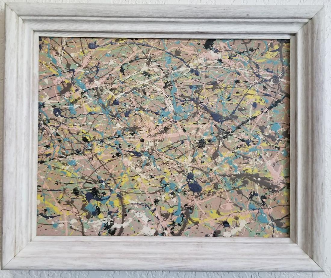 Jackson Pollock Abstract Painting (1 of 6)