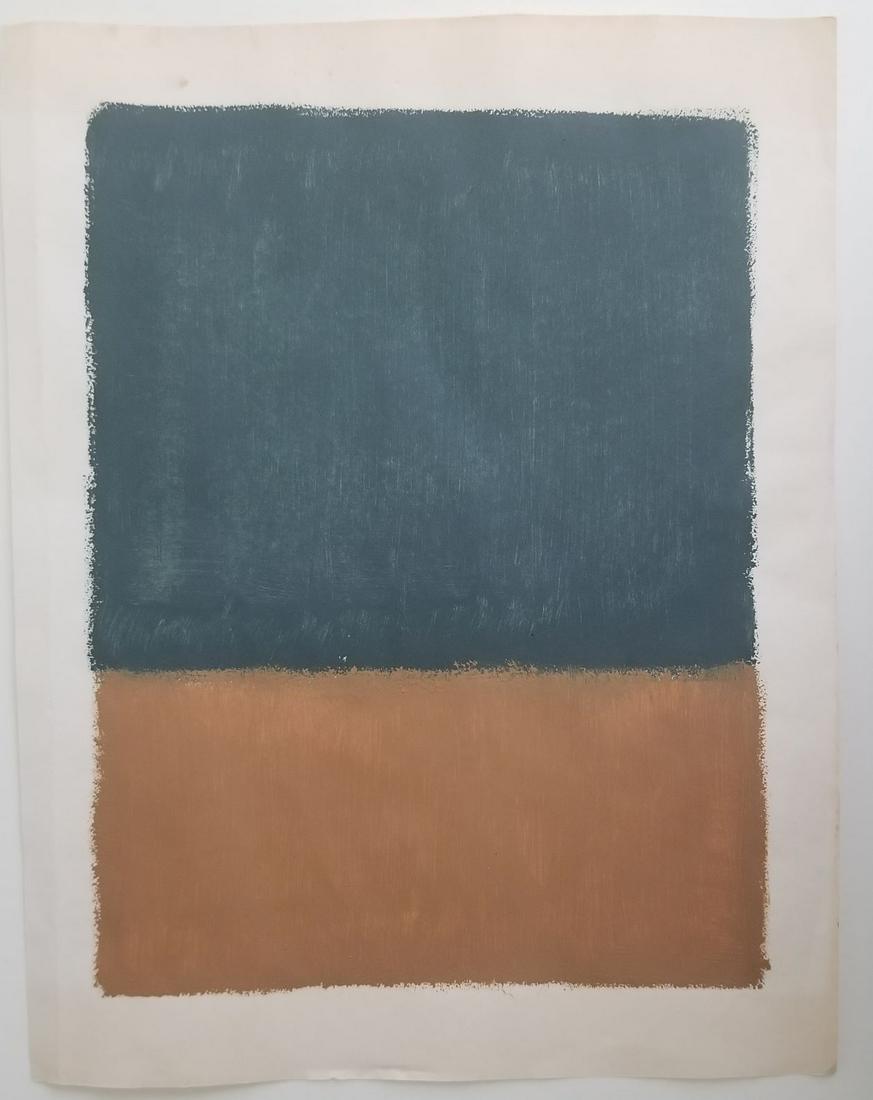 Mark Rothko Expressionist Abstract Painting (1 of 4)